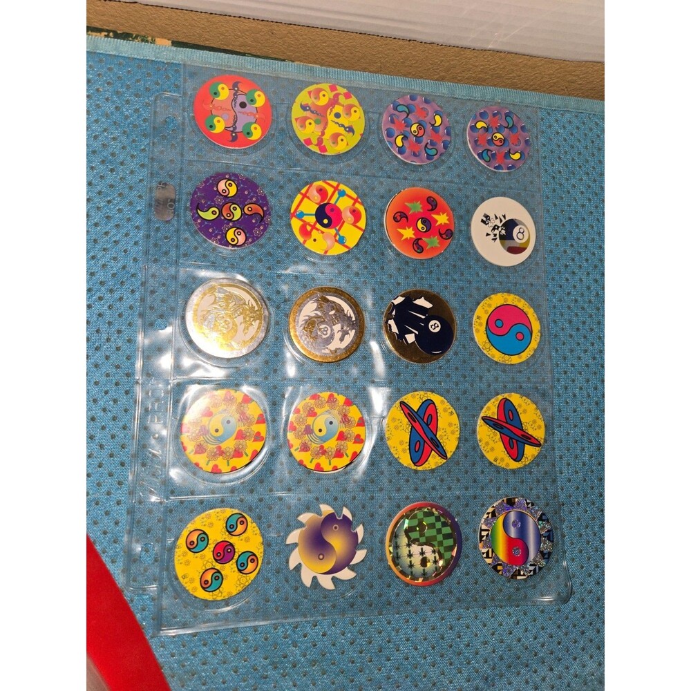 1990s Lot of 20 8 Ball Pogs Slammer Whammers Milk Caps Lot #2